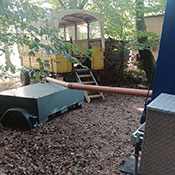 Ansicht Abwassertank